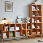 Stunning Cherry Wood Cabinet - Premium Natural Wood Finish with Durable Plywood Base hykmq-759