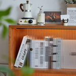 Elegant Brown Cherry Wood Cabinet with Black Walnut Tempered Glass Doors hykmq-760