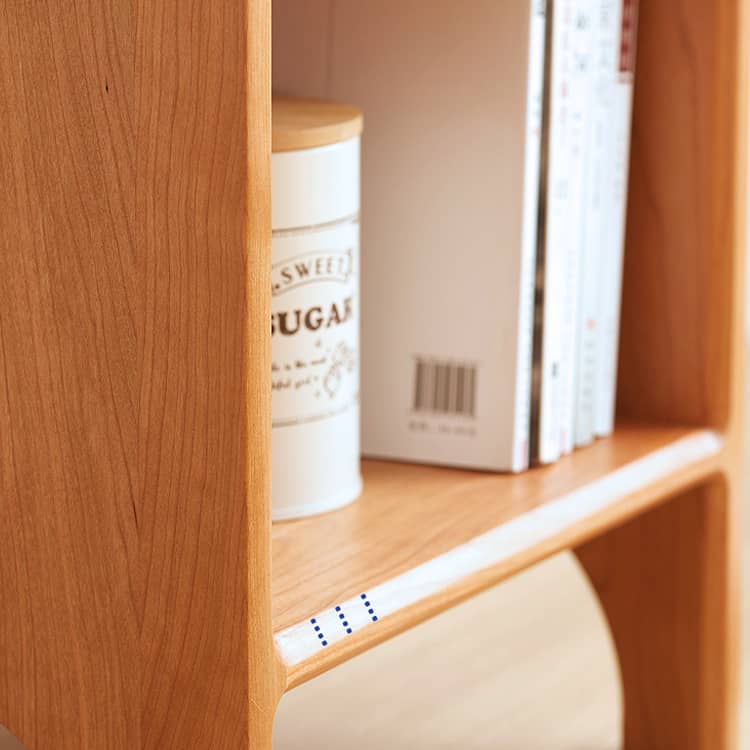 Premium Bedside Cupboard in Elegant Brown Black Walnut Finish hykmq-779