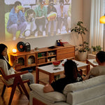 Sleek Tea Table Collection: Cherry Wood, Red Oak & Black Walnut with Marble or Tempered Glass Tops and Rattan Accents hykmq-791