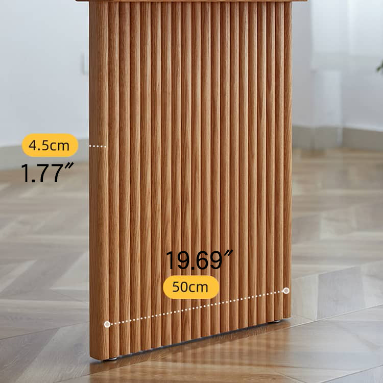 Elegant Natural Wood Table - Cherry Wood & Red Oak Finishes Available hykmq-798