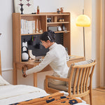 Natural Brown Ash Wood Table - Elegant and Durable Dining Furniture hym-1539