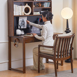 Natural Brown Ash Wood Table - Elegant and Durable Dining Furniture hym-1539