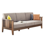 Stylish Light Brown Grey Chenille Sofa for Modern Living Rooms hym-1540