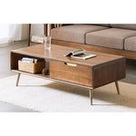 Stylish Light Brown Grey Chenille Sofa for Modern Living Rooms hym-1540