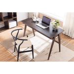 Beautiful Brown Beech and Tung Wood Natural Table - Elegance in Every Detail hym-469