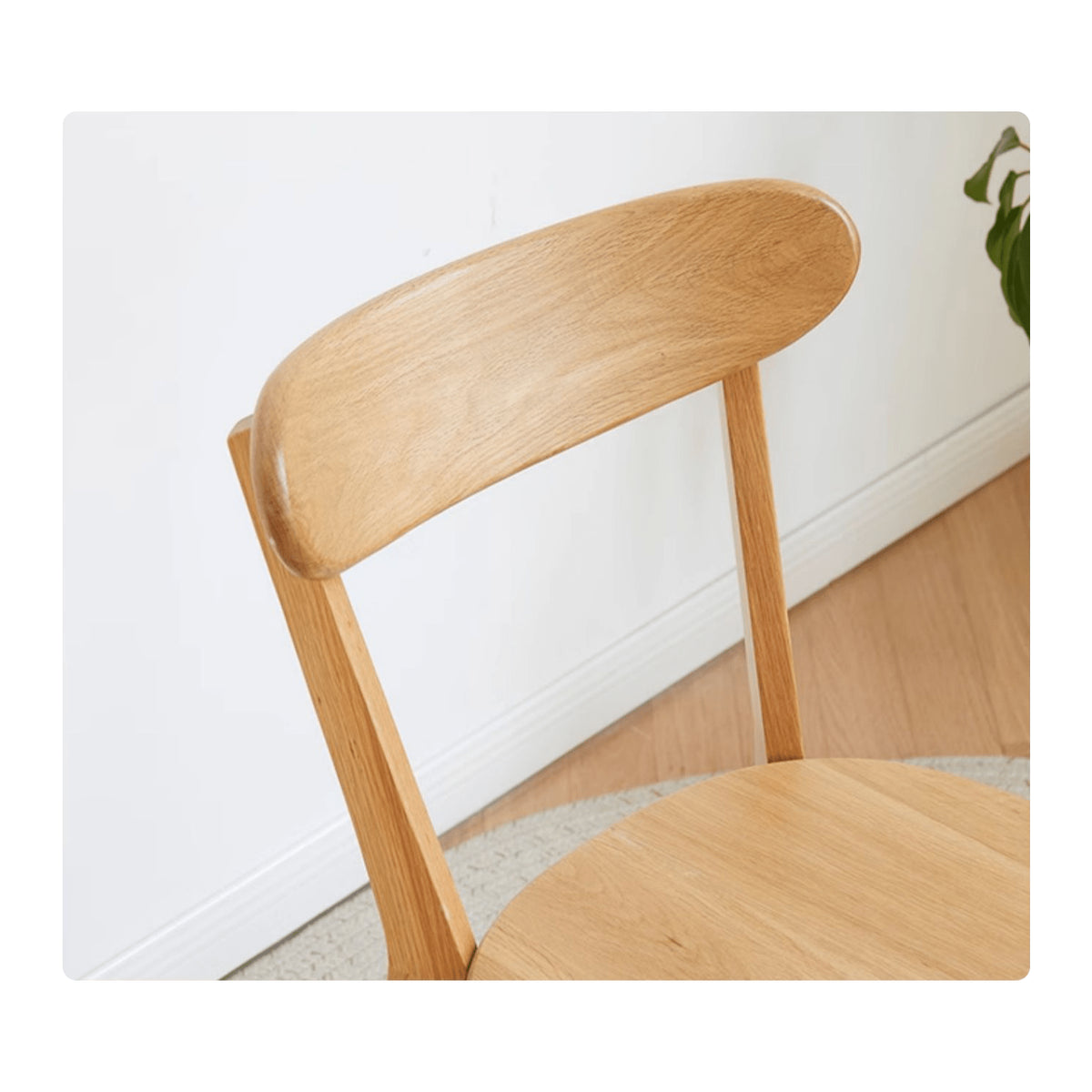 Beautiful Brown Beech and Tung Wood Natural Table - Elegance in Every Detail hym-469