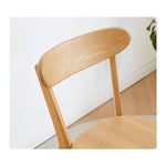 Beautiful Brown Beech and Tung Wood Natural Table - Elegance in Every Detail hym-469