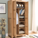 Stylish Natural Oak & Tung Wood Cabinet for Home & Office hym-480