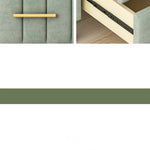 Luxurious Bedside Cupboard with Marble Top & Leather Finish - Elegant Storage Solution hyq-4418