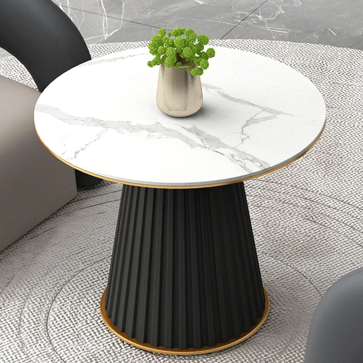Stylish Ceramic Sintered Stone Table - Elegant Centerpiece for Modern Living Spaces hyq-4433