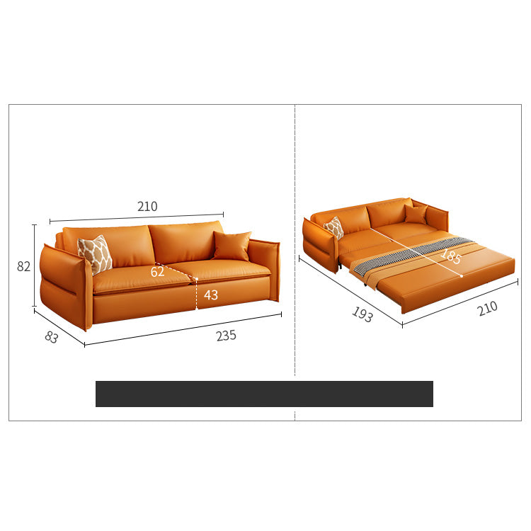 Stylish Multi-Color Sofas: Beige, Gray, Pink Options in Faux Leather and Down hyt-1425