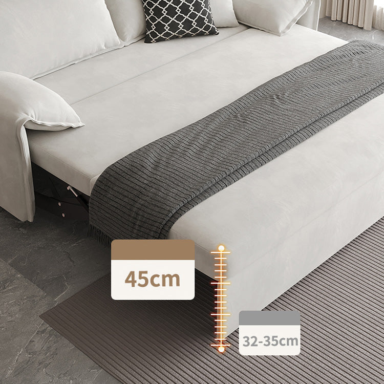 Elegant Contrast Sofa in Beige, Blue, Dark Brown, Orange & Gray - Premium Cotton & Faux Leather Blend hyt-1426