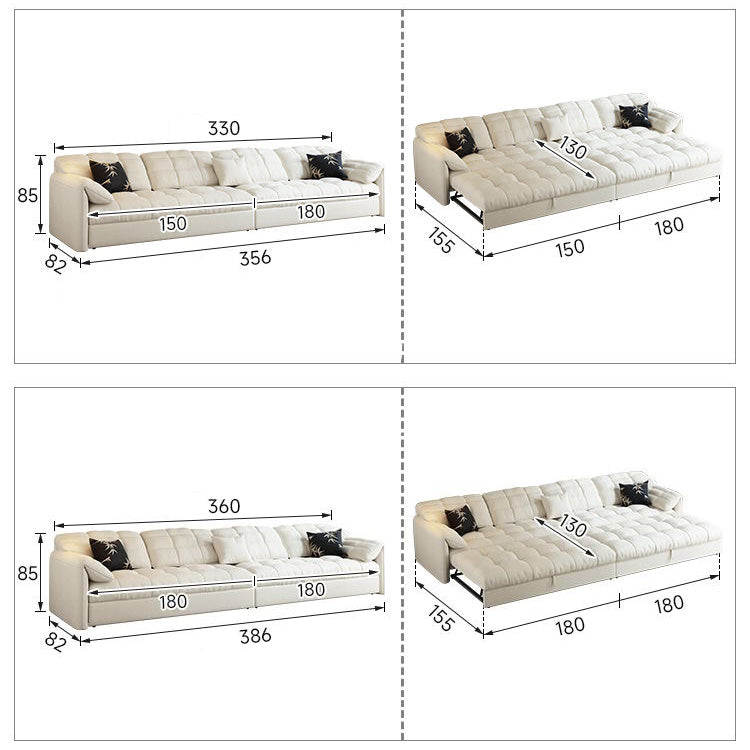 Modern Multi-Color Cotton Sofa - Beige, Dark Brown, Yellow, Blue, Orange, Green, and Gray hyt-1427