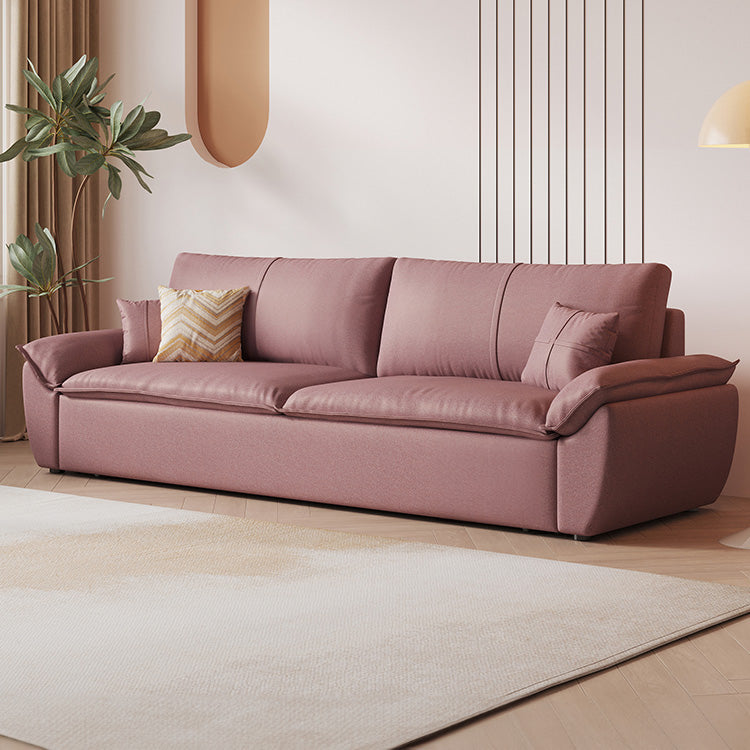 Luxurious Multi-Color Leathaire Sofa - Orange, Beige, Light Brown, Gray, Purple & Dark Green hyt-1430