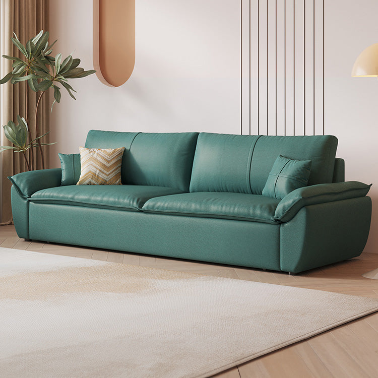 Luxurious Multi-Color Leathaire Sofa - Orange, Beige, Light Brown, Gray, Purple & Dark Green hyt-1430