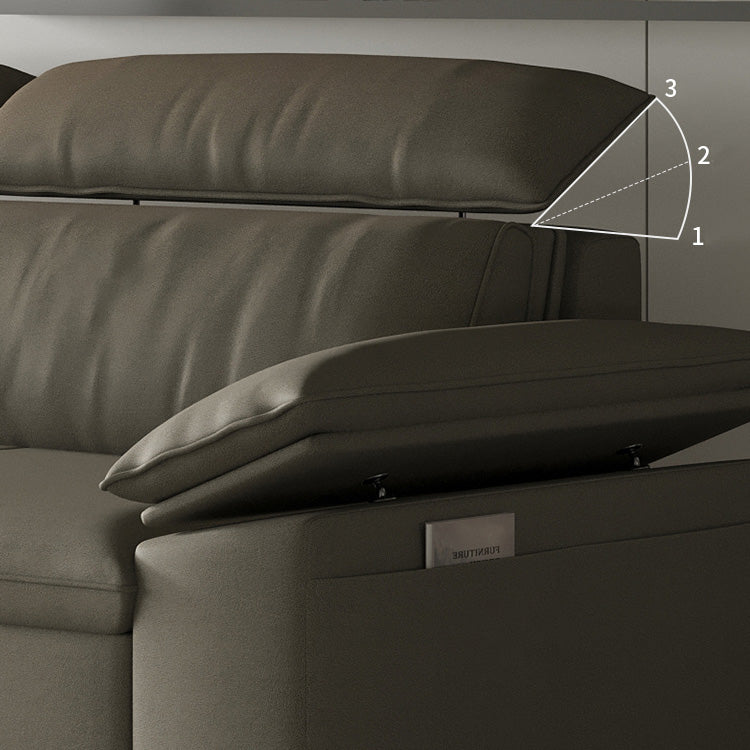 Stylish Solid Wood Sofa with Comfortable Cotton and Faux Leather Upholstery in Assorted Colors hyt-1432