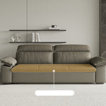 Stylish Solid Wood Sofa with Comfortable Cotton and Faux Leather Upholstery in Assorted Colors hyt-1432