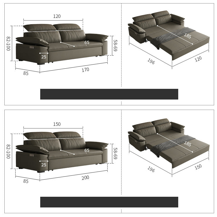 Stylish Solid Wood Sofa with Comfortable Cotton and Faux Leather Upholstery in Assorted Colors hyt-1432