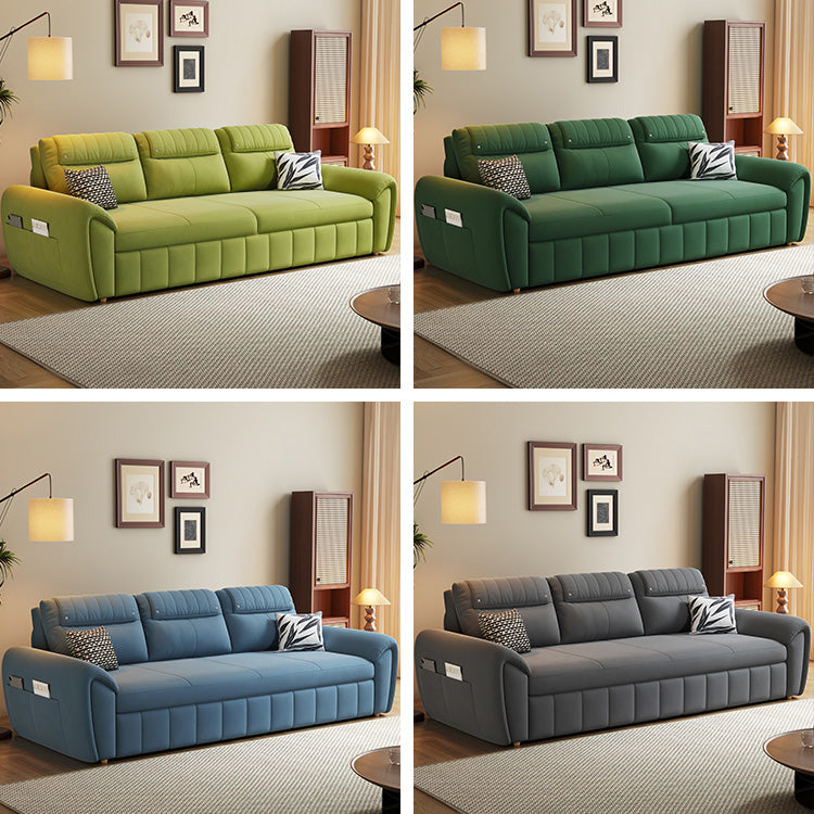 Stylish Sofa Collection: Beige & Light Gray with Dark Brown, Orange, Green, Blue Options in Cotton, Faux Leather, Latex & Coir hyt-1433