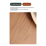 Elegant Ash Wood Dining Table with Unique Curved Design – Modern Home Furniture hzmzw-3149