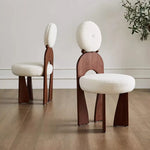 Modern Ash Wood Chair with Cashmere Upholstery - Chic and Stylish Accent Seating for Any Room hzmzw-3152