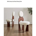 Modern Ash Wood Chair with Cashmere Upholstery - Chic and Stylish Accent Seating for Any Room hzmzw-3152