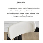 Stylish Ash Wood and Faux Leather Armchair for Modern Living Spaces hzmzw-3153