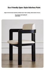 Stylish Ash Wood and Faux Leather Armchair for Modern Living Spaces hzmzw-3153