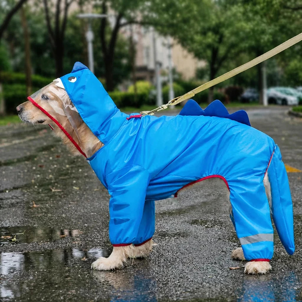 Full-Coverage Waterproof Raincoat for Dogs
