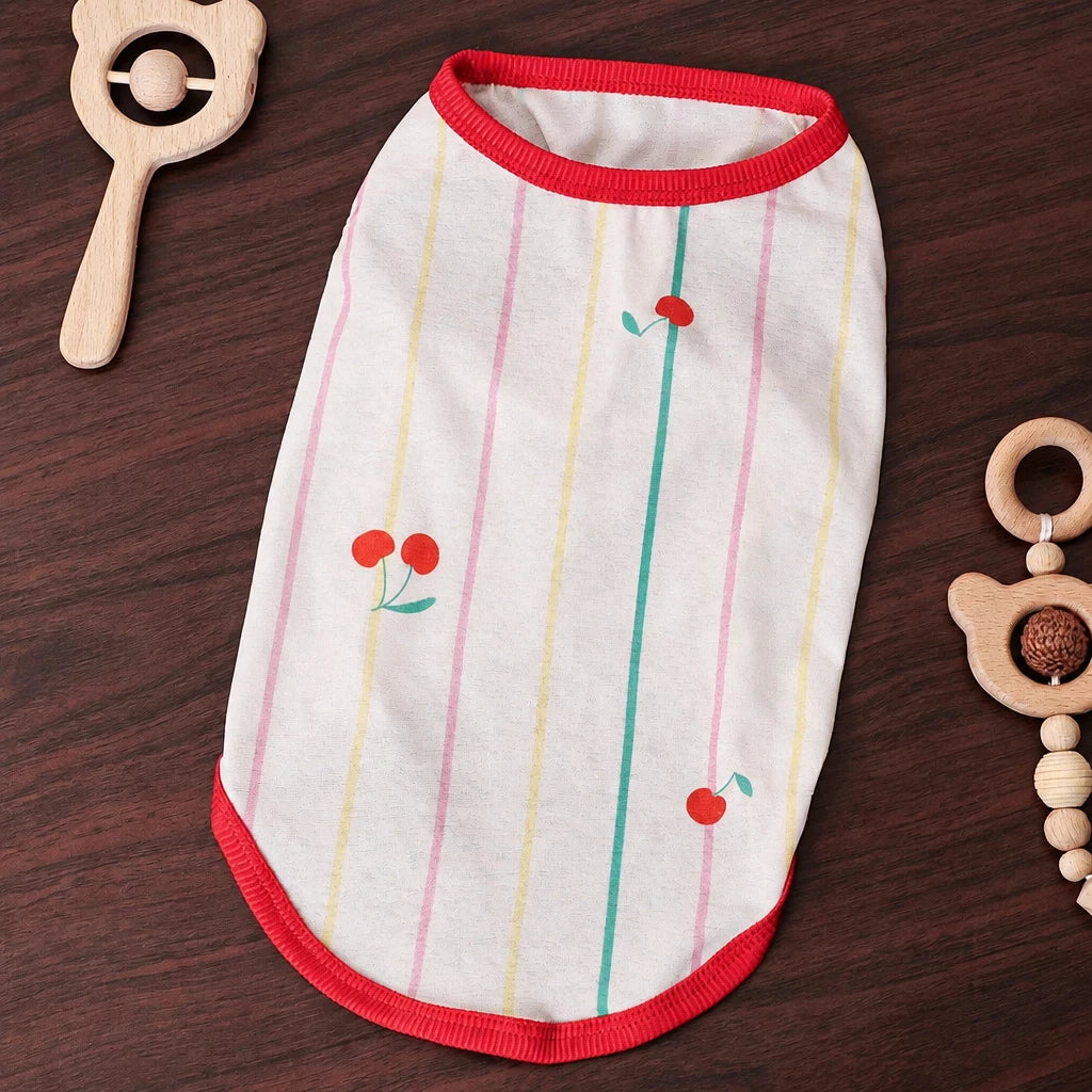 Lightweight Summer Pet Shirt for Small to Large Dogs and Cats