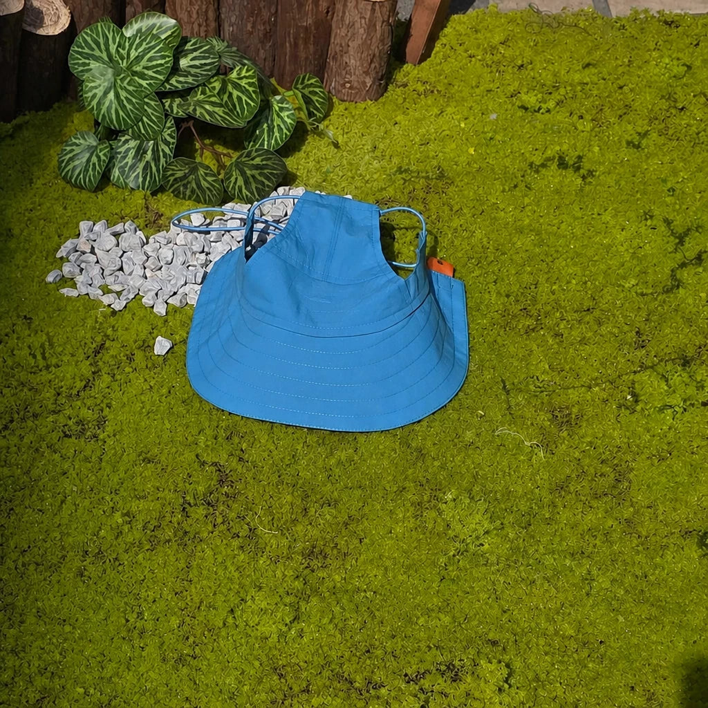 Adjustable Polyester Pet Bucket Hat for Dogs