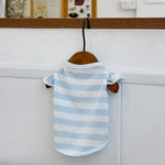 Striped Pet Shirt for Dogs and Cats