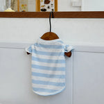 Striped Pet Shirt for Dogs and Cats