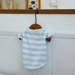 Striped Pet Shirt for Dogs and Cats