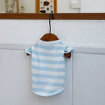Striped Pet Shirt for Dogs and Cats
