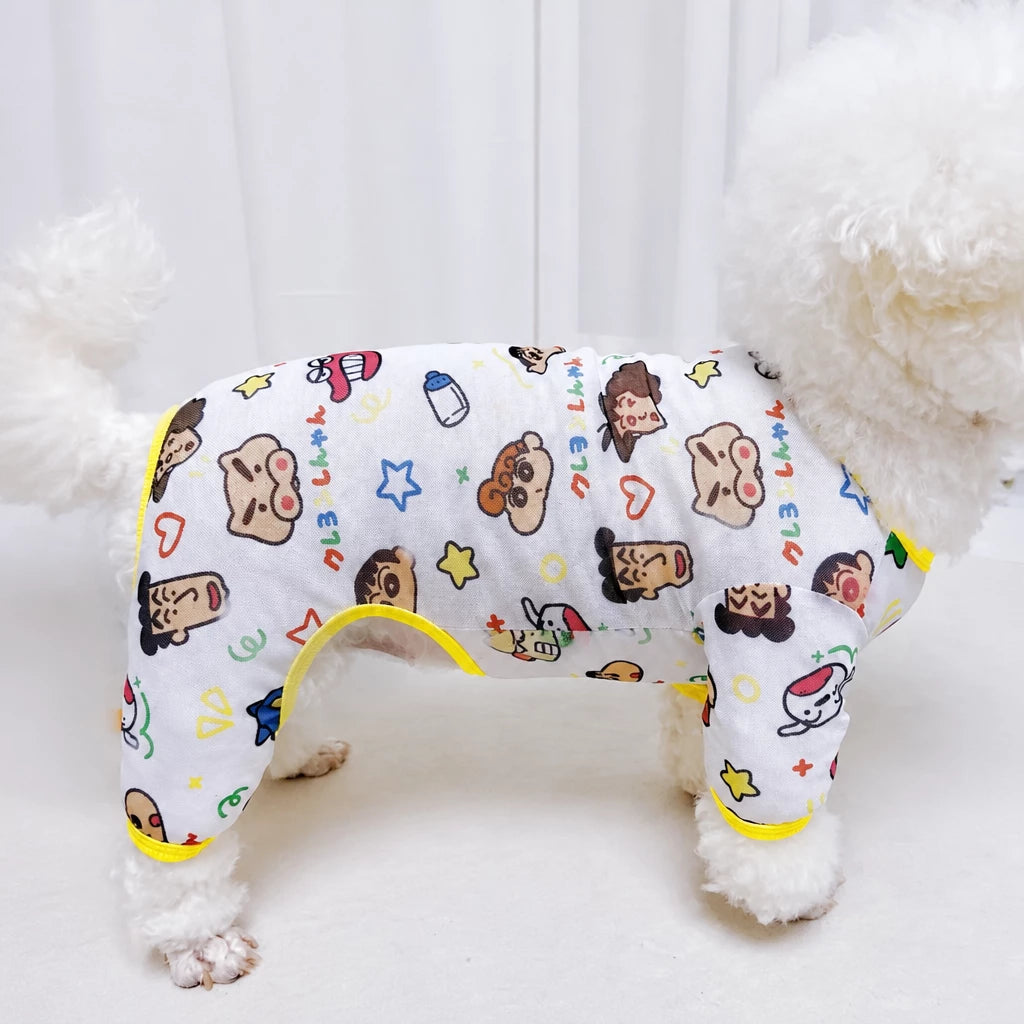 Mesh Four-Legged Pet Clothing