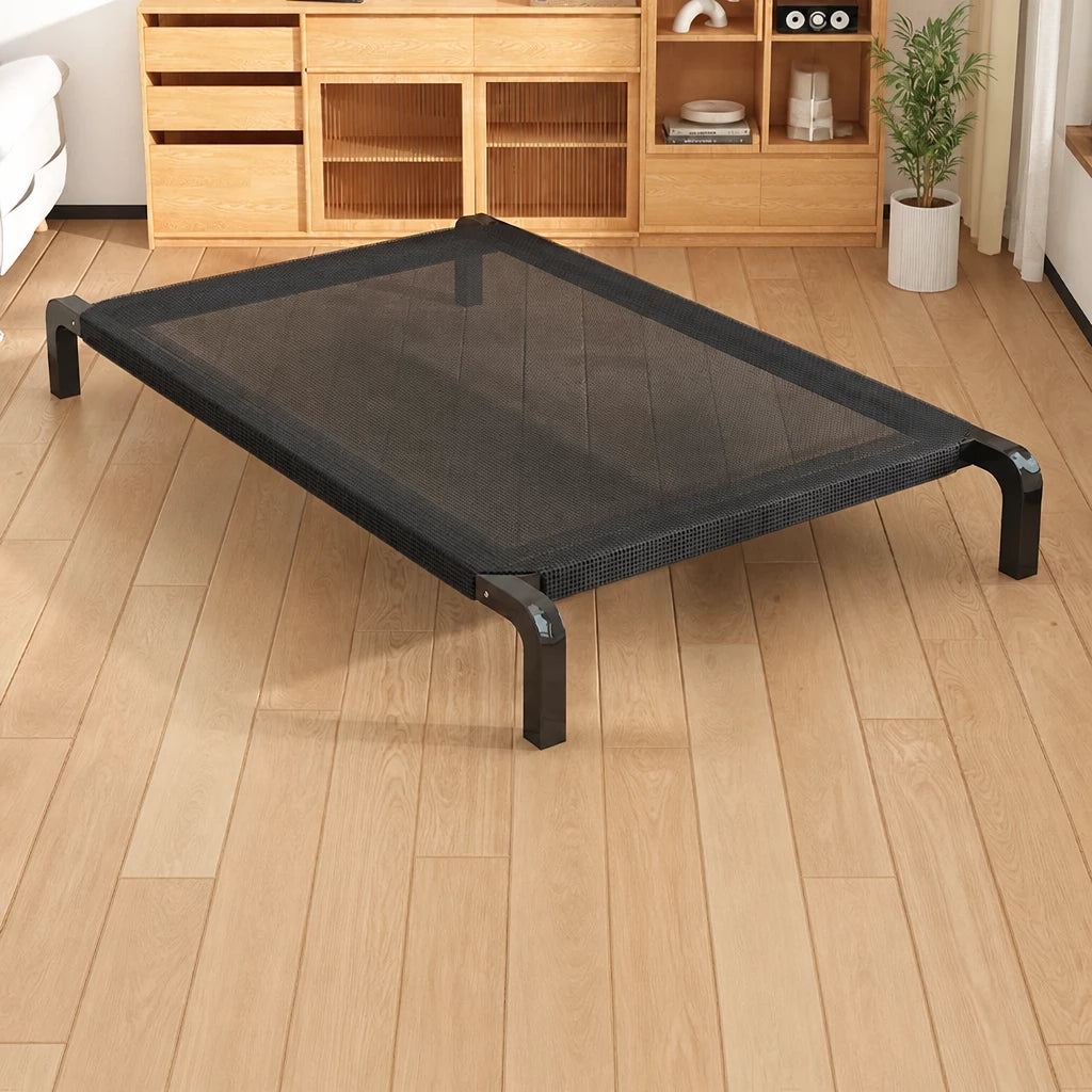 Elevated Mesh Dog Bed with Iron Frame