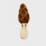 Corduroy Mushroom Treat-Hiding Dog Toy
