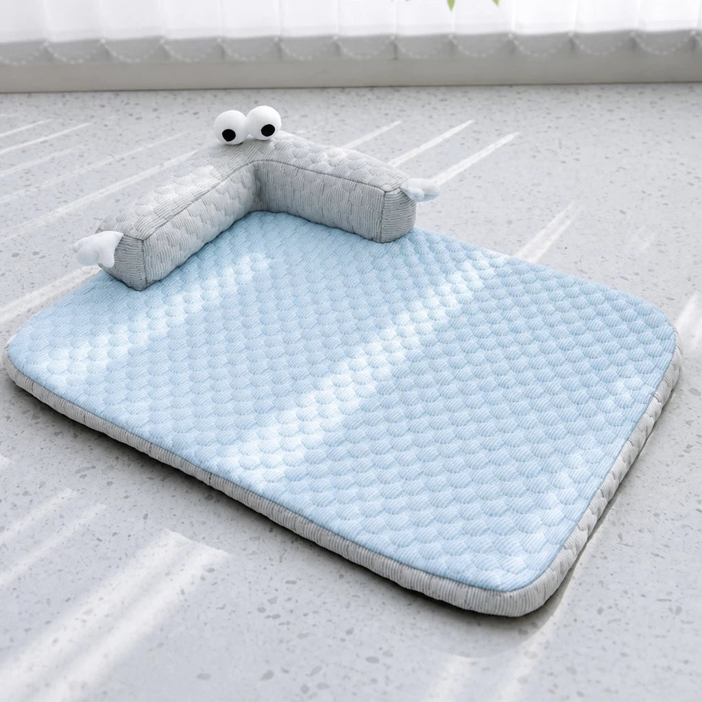 All-Season Removable-Washable Pet Bed Mat for Dogs and Cats