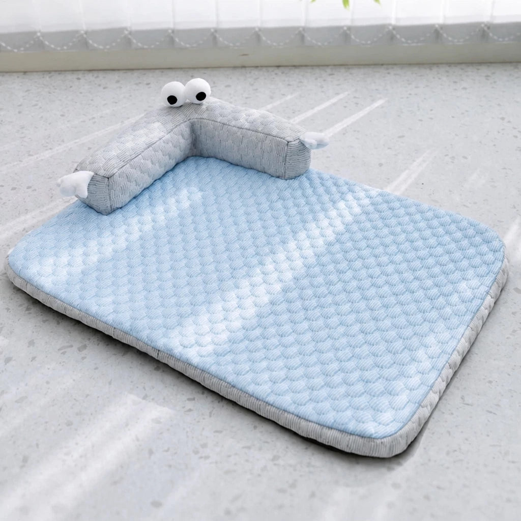 All-Season Removable-Washable Pet Bed Mat for Dogs and Cats