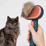Aumuca 2-in-1 Dog & Cat Grooming Brush and Dematting Comb