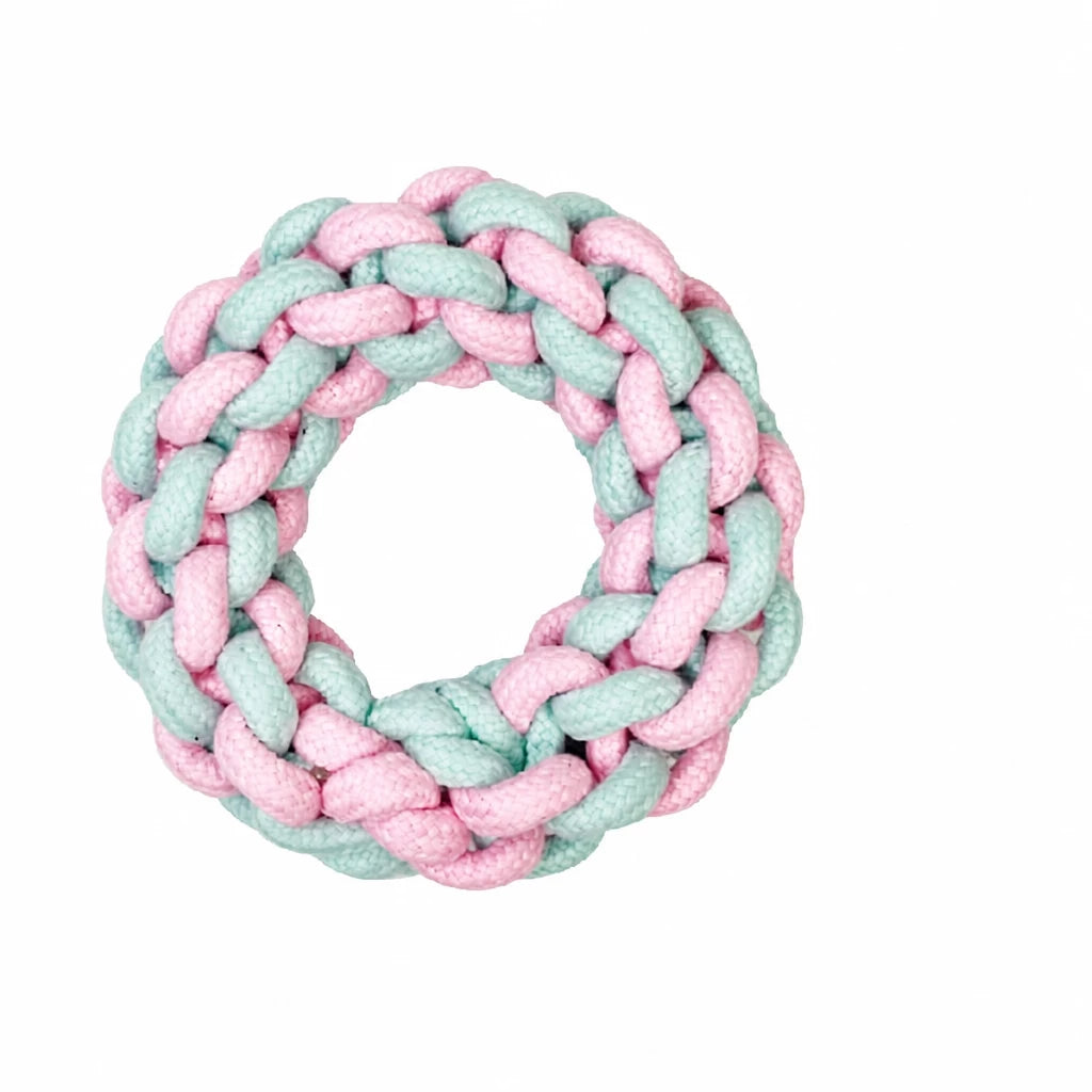 Cotton-Linen Rope Dog Toys for Small Dogs