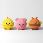 Cartoon Spiky Squeaky Ball Toy for Dogs