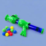 Cat Toy Ball Launcher Set with Plush and EVA Balls