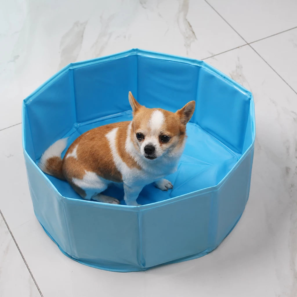 Collapsible Pet Bath Tub for Dogs and Cats