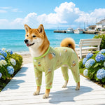 Four-Leg Dog Shirt with Cartoon Print