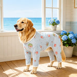Four-Leg Dog Shirt with Cartoon Print