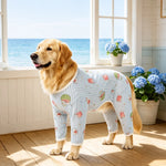 Four-Leg Dog Shirt with Cartoon Print