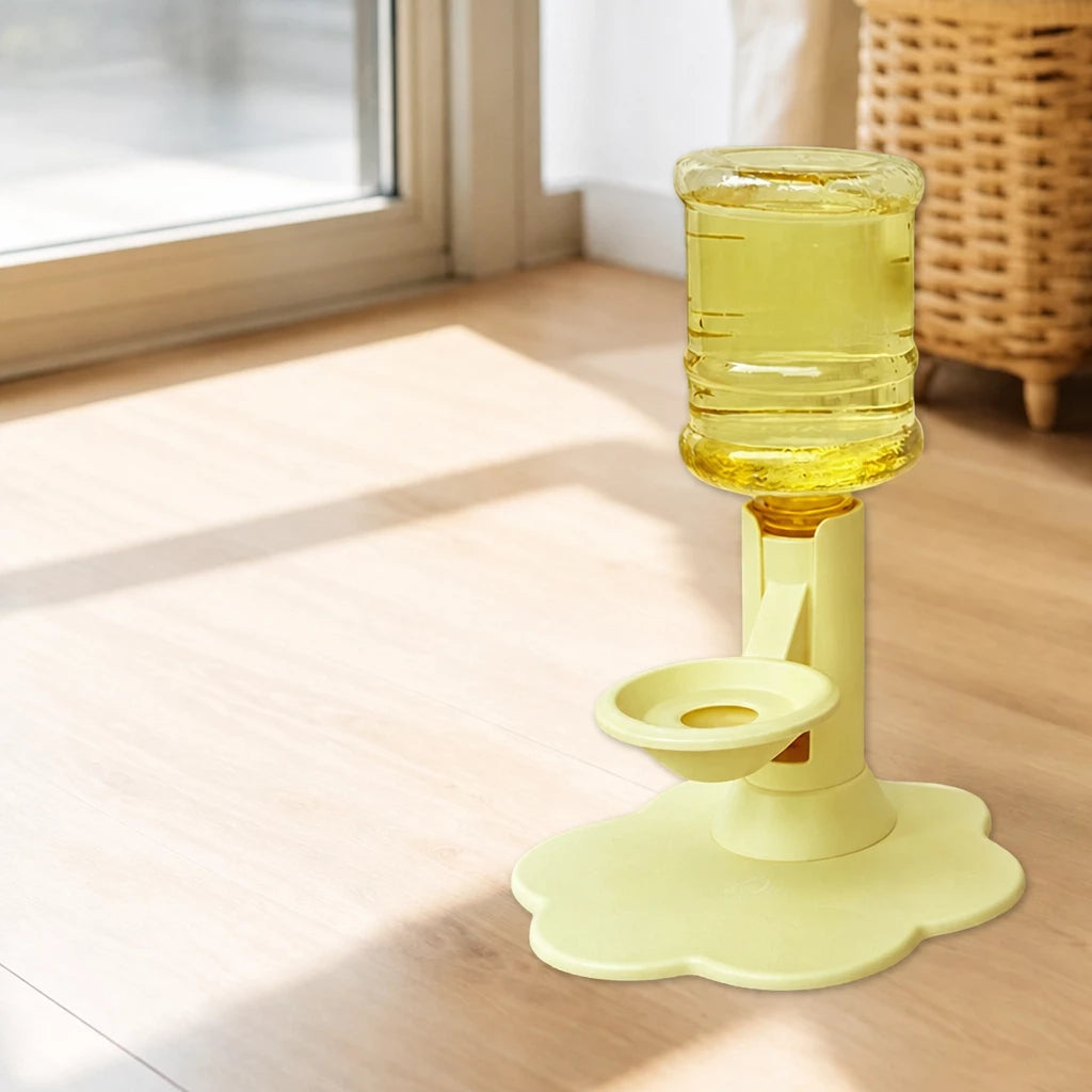Adjustable Plastic Cat Water Dispenser